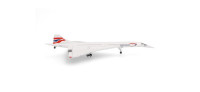 Herpa Wings	British Airways Concorde - Union Flag livery - nose down – G-BOAG